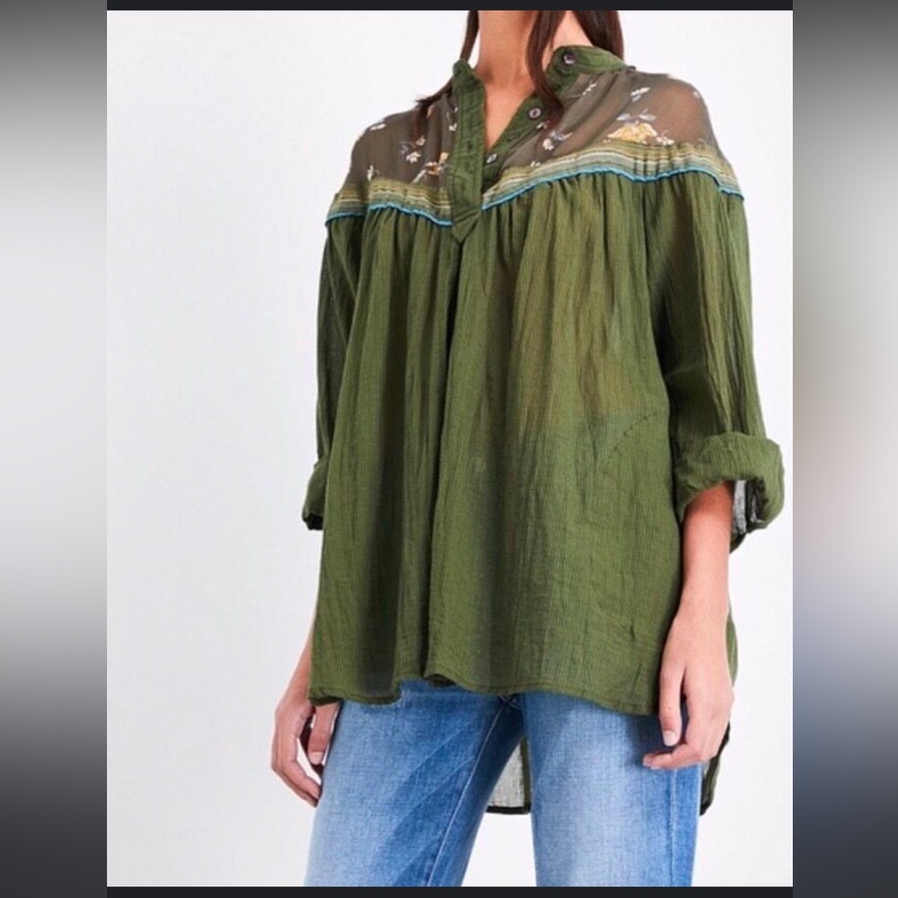 Free People Hearts and Colors top